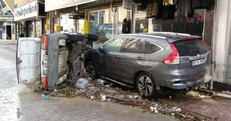 Sel felaketinin boyutu hava aydınlanınca ortaya çıktı