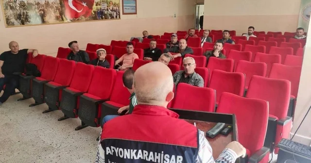 Çiftçilere Kırsal Kalkınma Yatırım Programı anlatıldı Afyonkarahisar Haberleri