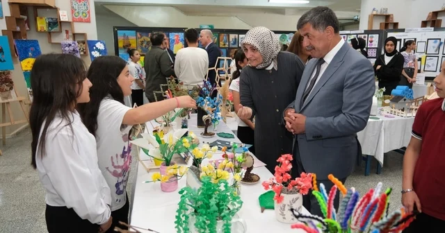 Başkan Aksun öğrencilerin projelerini inceledi Erzincan Haberleri