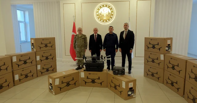 Kırklareli de sınır güvenliğinde kullanılmak üzere 17 İHA desteği Kırklareli Haberleri
