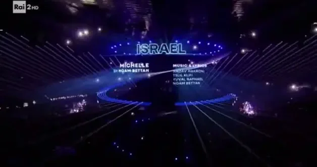 Eurovision da İsrail sahneye çıkınca salonda soykırımı durdurun sesleri yükseldi