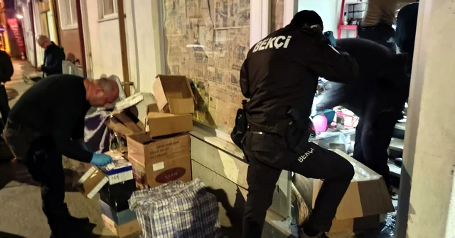 Kadına şiddet ihbarına giden polis, 3 milyon liralık kaçak ürün ele geçirdi; 2 gözaltı Edirne Haberleri