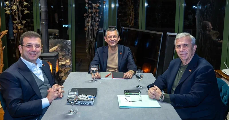 Özel, İmamoğlu ve Yavaş tan ortak açıklama Sözcü Gazetesi