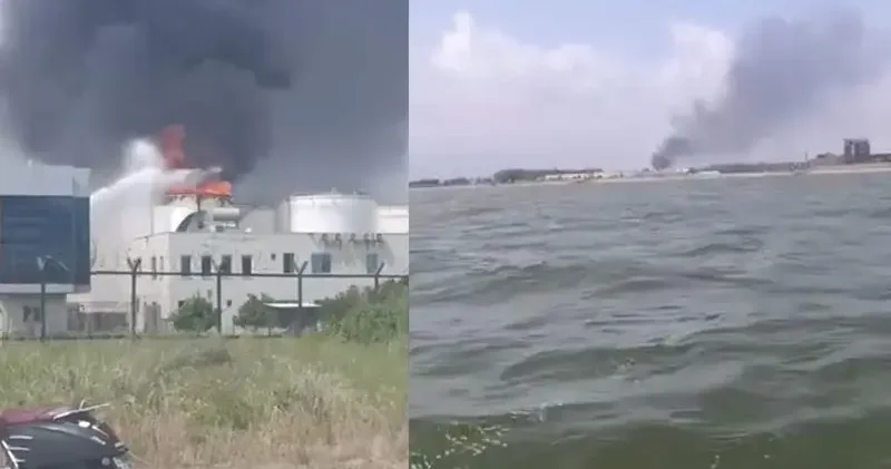 Mersin de biyodizel üretim tesisinde yangın