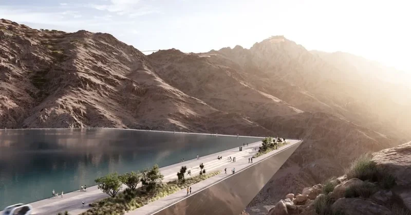 Çölün ortasına 2,7 km lik göl yapacaklardı: Dev proje yarım kaldı Sözcü Gazetesi