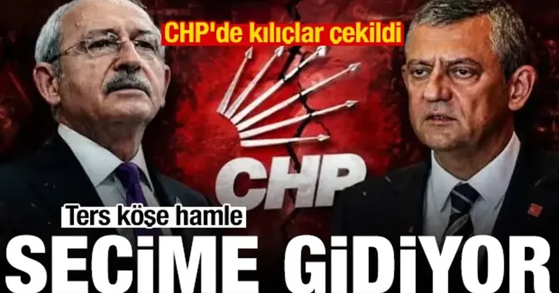 CHP de kılıçlar çekildi! Seçim hamlesi! 70 vekil yeni partiye geçecek
