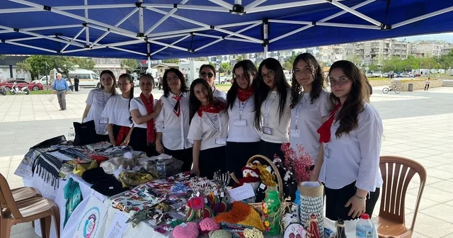 Salihli de çevre seferberliği: Liseli öğrencilerden örnek proje Manisa Haberleri