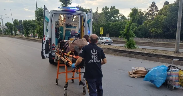 Trafiğe kapalı alanda kaza: 1 yaralı Aydın Haberleri