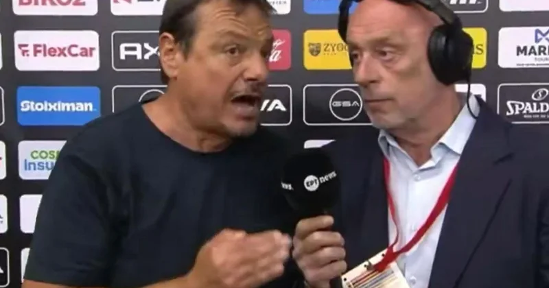 Şampiyonluk gitti, Ergin Ataman çıldırdı: Bu s..tiğimin Jones u bunu nasıl yapabiliyor?