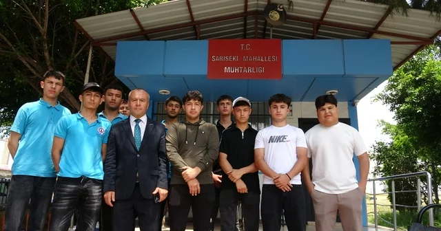 Uyuşturucuya hayır diyen muhtar ve mahallenin gençleri birlikte kısa film çekti Hatay Haberleri