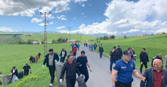 Hanak ta çöp toplama seferberliği Ardahan Haberleri