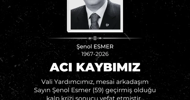 Vali Çiçek ten Vali Yardımcısı Şenol Esmer in ölümüyle ilgili açıklama Kayseri Haberleri