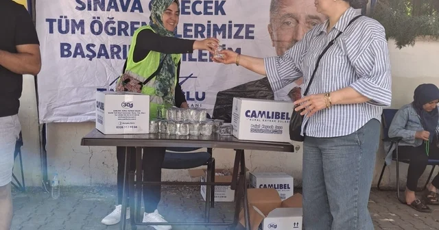Şahinbey zabıta ekipleri LGS de öğrencilerin yanında oldu Gaziantep Haberleri
