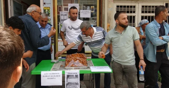 Aziz Yıldırım ın başkanlık zaferi Gercüş te tatlıyla kutlandı Batman Haberleri