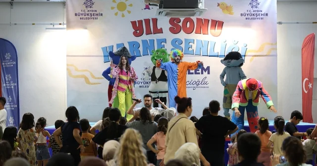 Aydın da yıl sonu karne şenliği başladı Başkan Çerçioğlu: Tüm aileleri ve öğrencilerimizi şenliğimize bekliyoruz Aydın Haberleri