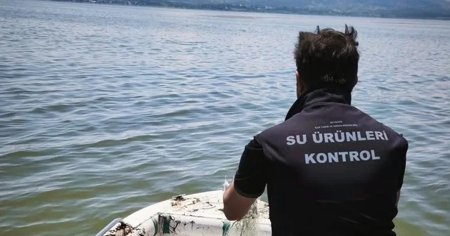 Gölde kaçak avlanmaya geçit yok Jandarma ve tarım ekiplerinden ortak denetim Konya Haberleri