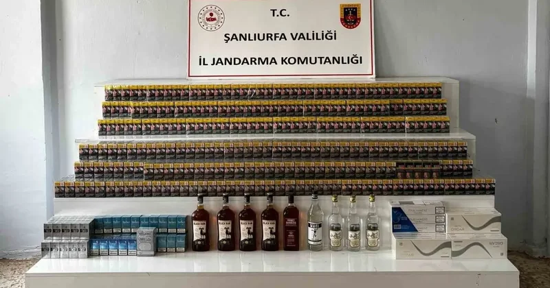 Şanlıurfa’da 2 bin 558 paket gümrük kaçağı sigara ele geçirildi