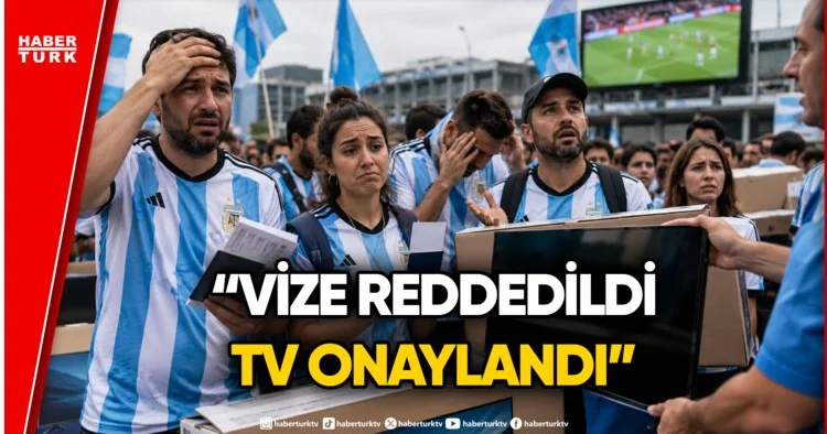 Arjantin de İlginç Dünya Kupası Kampanyası: Vizesi Reddedilene Bedava Televizyon!