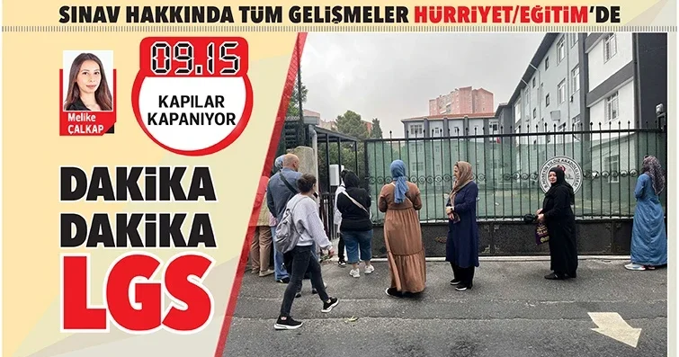 Dakika dakika LGS