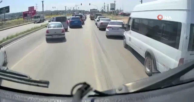 Osmaniye de itfaiyeye fermuar sistemiyle hayat koridoru VİDEO İZLE