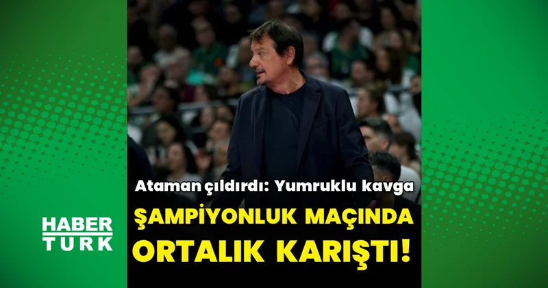 Ergin Ataman: Tyrique Jones soyunma odamıza geldi ve Kendrick Nunn a vurdu