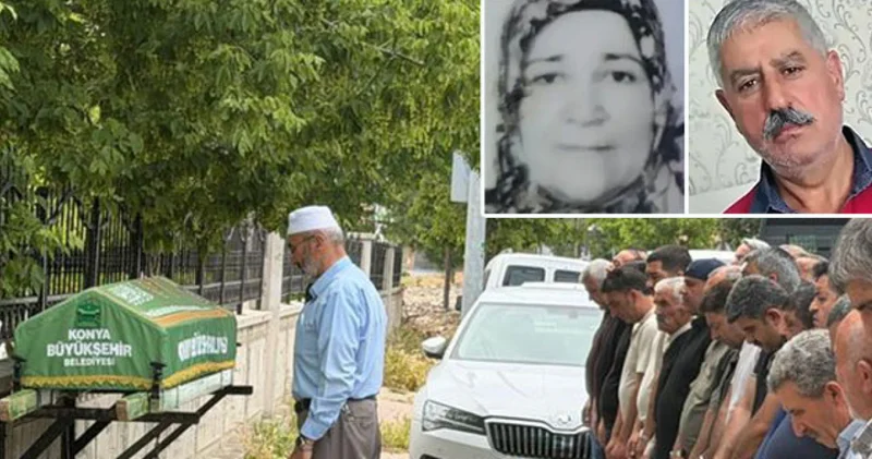 Son dakika haberi: 3 çocuk annesi Yüksel Sarıkaya ağıtlarla uğurlandı Konya haberleri Son dakika haberleri