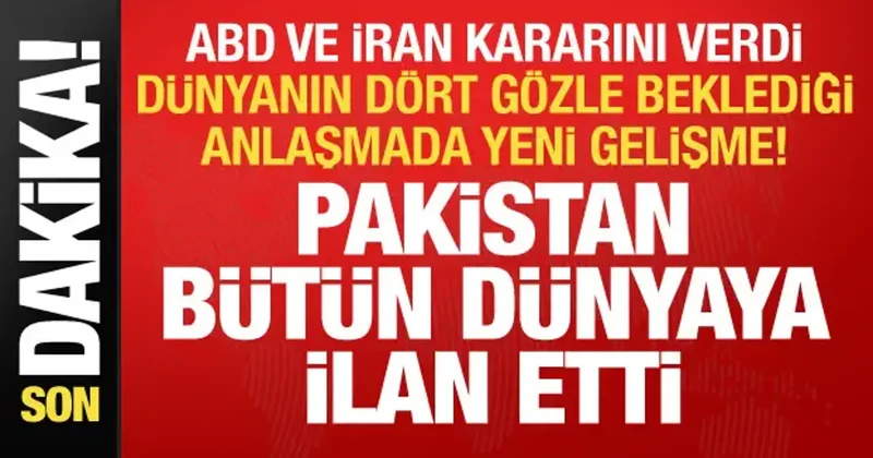 Son dakika haberi... Pakistan Başbakanı Şerif: Anlaşma 24 saat içinde imzalanabilir