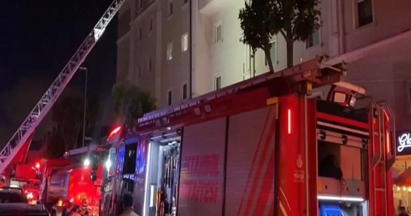 Küçükçekmece de kız yurdunda çıkan yangın söndürüldü; öğrenciler tahliye edildi