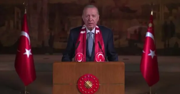 Erdoğan dan Milli Takıma destek mesajı