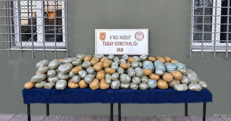Van da yaklaşık 291 kilogram uyuşturucu yakalandı