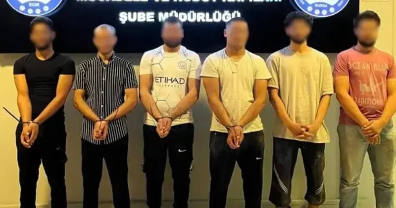Bursa da kaçak çalışanlar yakalandı, işletmelere de ceza kesildi