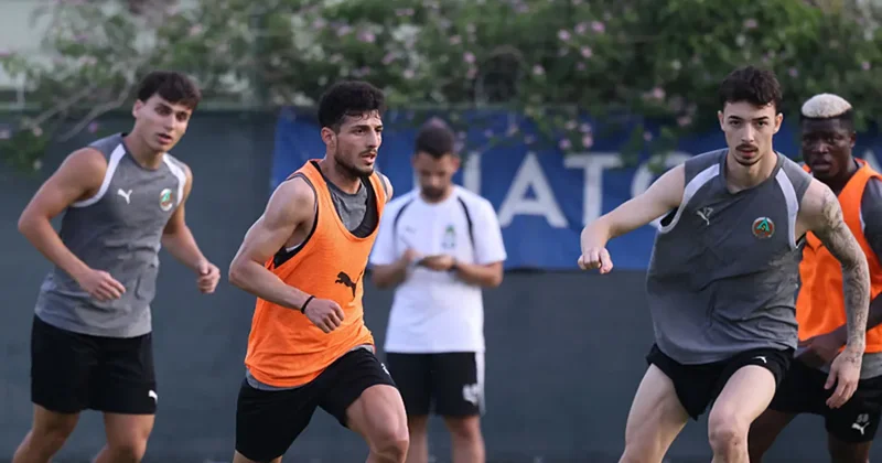 Alanyaspor dayanıklılık ve taktik çalıştı!