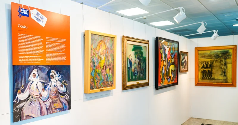 İş Sanat Anadolu Sergileri’nin “Coşku” dolu seçkisi Erzurum’daydı