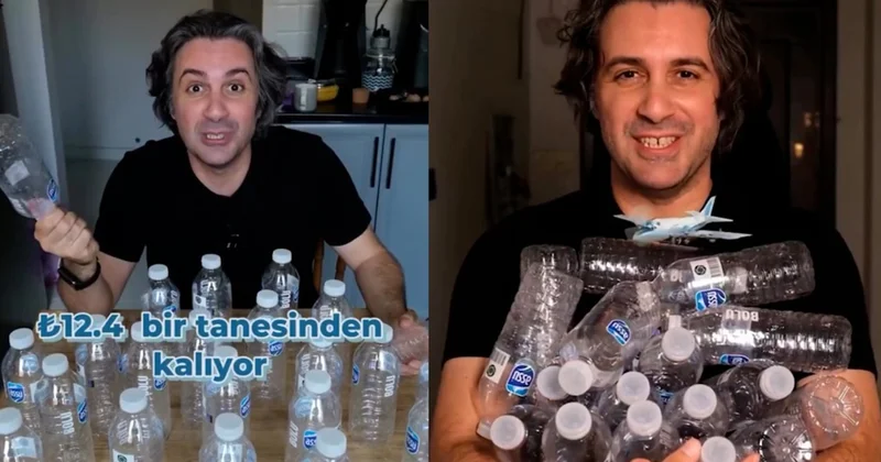 Ünlü akademisyen pet şişeleri alıp Avrupa ya uçtu: Hem bilet parasını çıkardı hem kâr etti! Sözcü Gazetesi