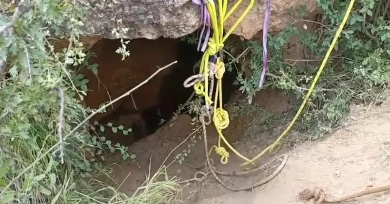 Define için girdi, metan gazı sonu oldu! Hala cesedi çıkarılamadı...