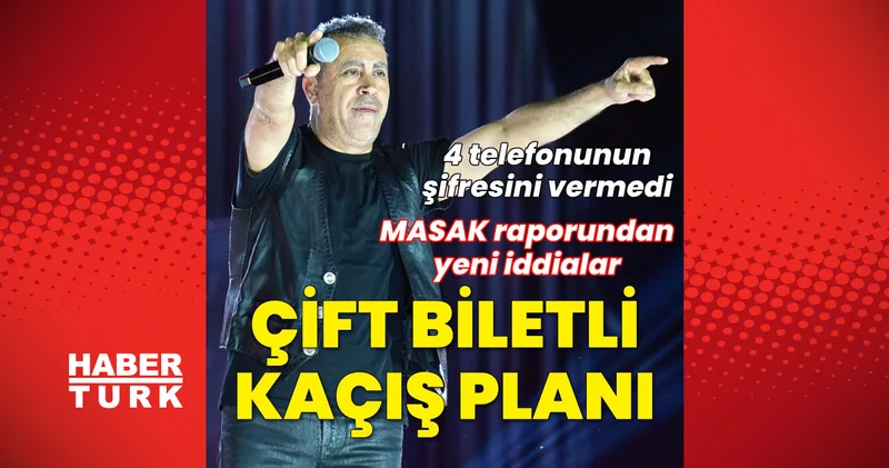 Son dakika: Soruşturmada yeni gelişmeler: Çift biletli kaçış planı iddiası, MASAK raporundan detaylar... HALUK LEVENT haberler Son dakika haberleri