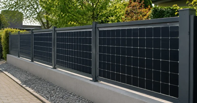Yeni sistem hızla yayılıyor: Bahçe duvarları artık elektrik üreten panellerle kaplanacak Sözcü Gazetesi