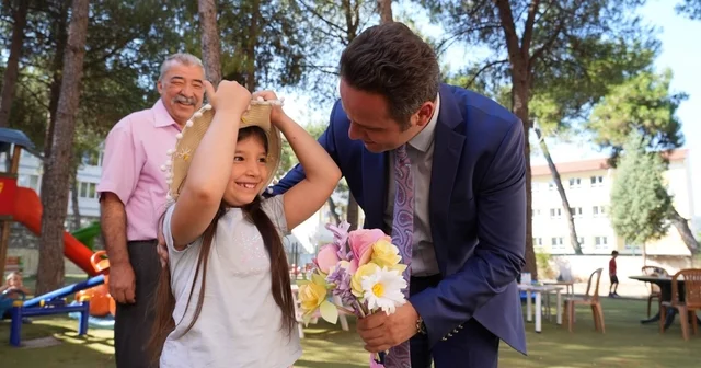 Muğla İl Milli Eğitim Müdürü Çay haftanın ilk gününde minik yüreklerle buluştu Muğla Haberleri Habertürk Yerel Haberler