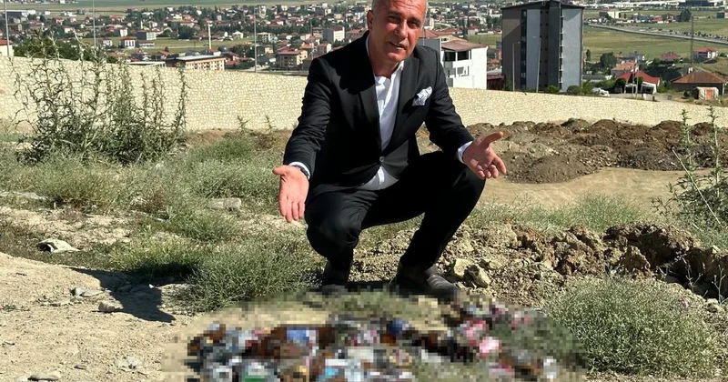 Yüksekova da mezarlıkta saygısızlık tepkisi