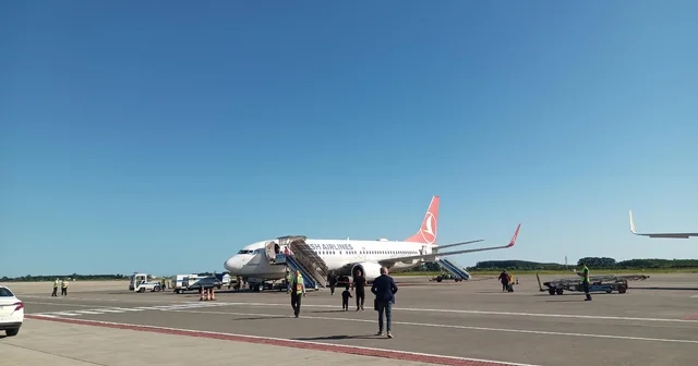 Samsun Çarşamba Havalimanı nın 6 aylık yolcu sayısı 788 bini aştı Samsun Haberleri Habertürk Yerel Haberler