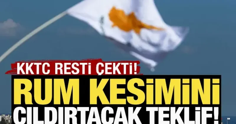 KKTC resti çekti! Rum kesimini çıldırtacak teklif