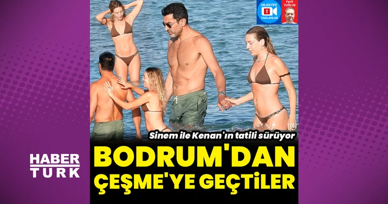 Sinem Kobal ile Kenan İmirzalıoğlu nun tatili sürüyor