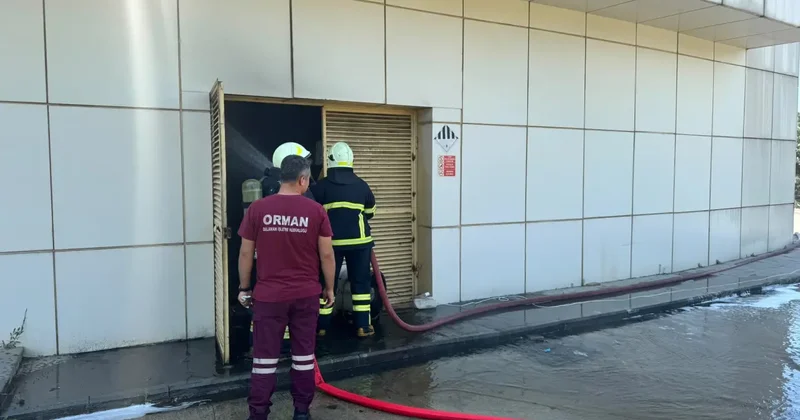 Hastane morgunda yangın paniği!
