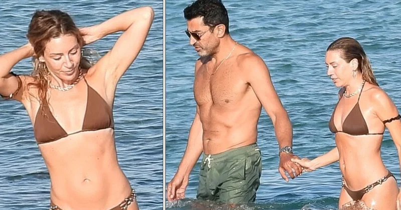 Sinem Kobal ile Kenan İmirzalıoğlu Çeşme de aşka geldi: Gün batımında romantik anlar Sözcü Gazetesi