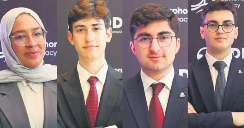 Yaşları küçük hedefleri büyük