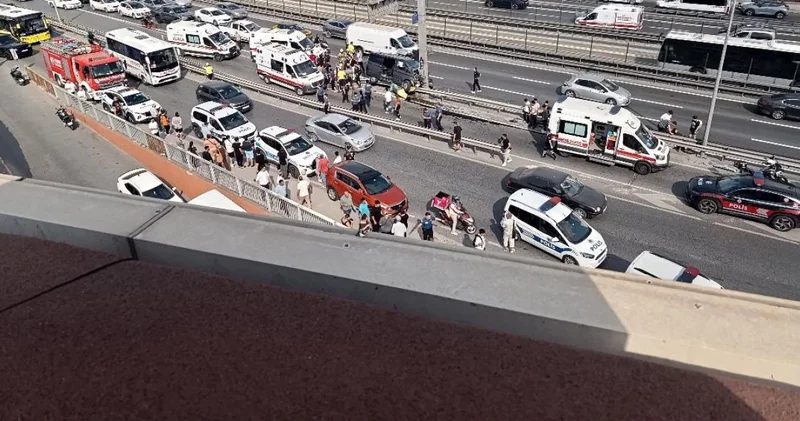 Küçükçekmece’deki kazada 5’i ağır 13 çocuk yaralandı Son dakika haberleri