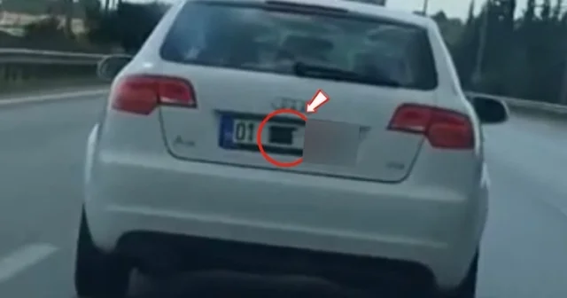 Otoyolda plaka gizleyerek seyreden araca 140 bin TL ceza Gaziantep Haberleri Habertürk Yerel Haberler