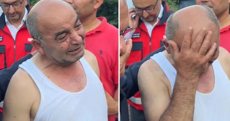 Giresun daki selde eşini ve kızlarını kaybeden babadan kahreden sözler