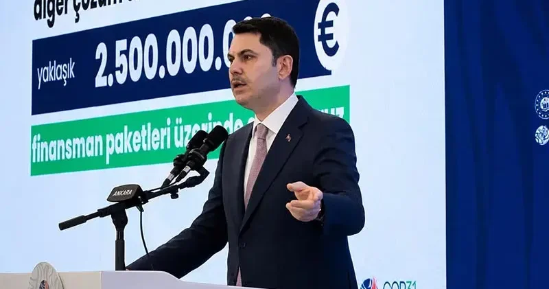 Bakan Kurum: Dirençli altyapı ve bina standartlarını yaygınlaştırmalıyız