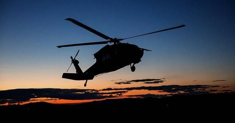 ABD de askeri helikopterin düşmesi sonucu 2 kişi hayatını kaybetti